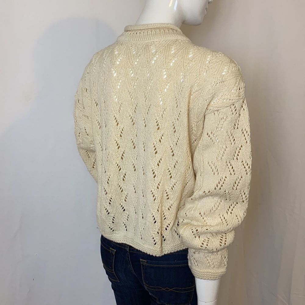 Mode International Cropped Sweater - Picture 3 of 9
